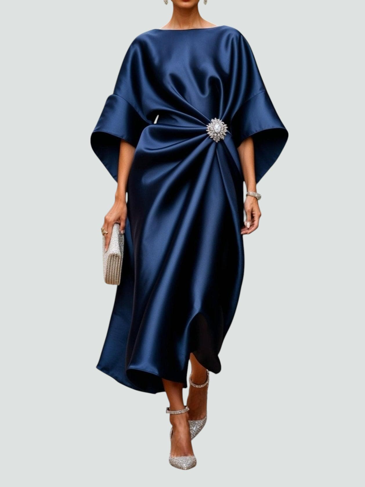 Ellery Canberra™ | Hailey - Elegant satin maxi dress