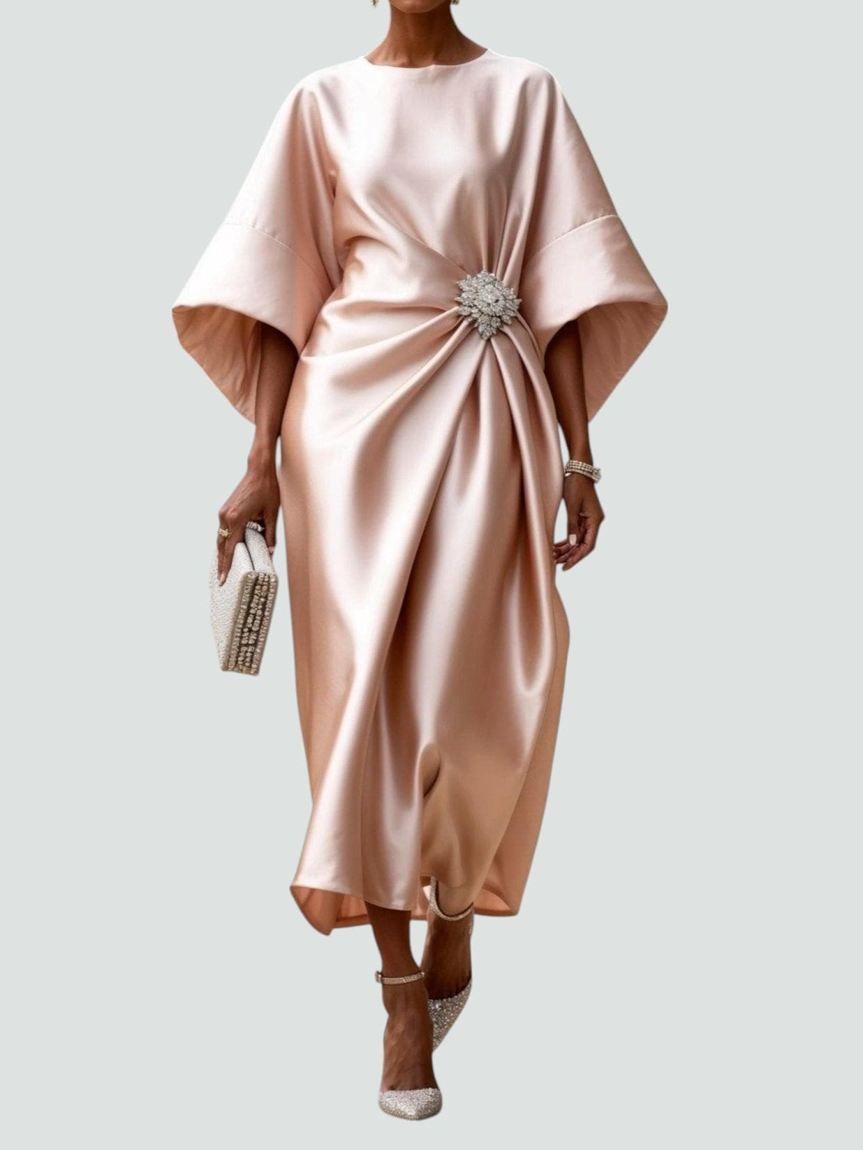 Ellery Canberra™ | Hailey - Elegant satin maxi dress