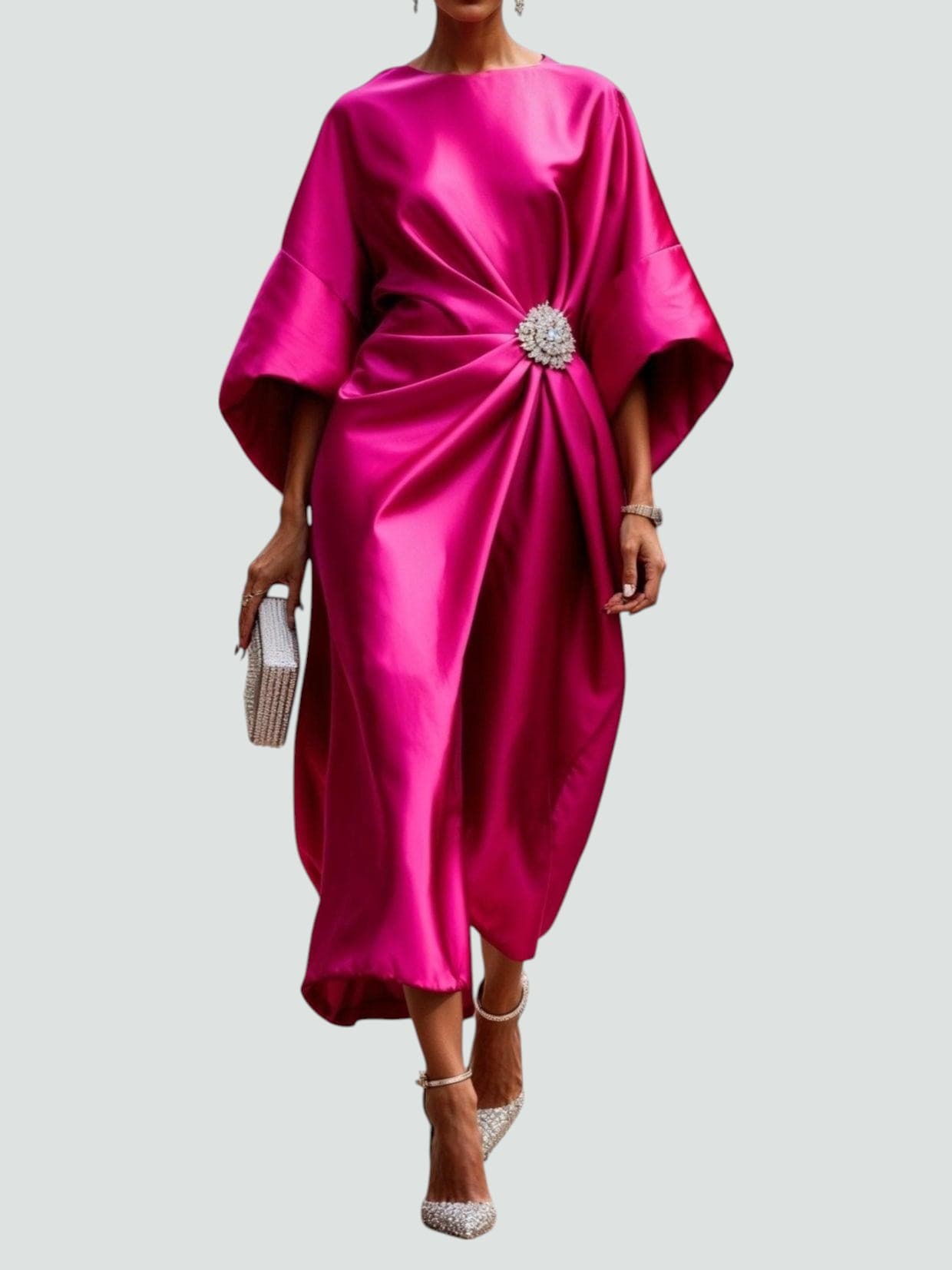Ellery Canberra™ | Hailey - Elegant satin maxi dress