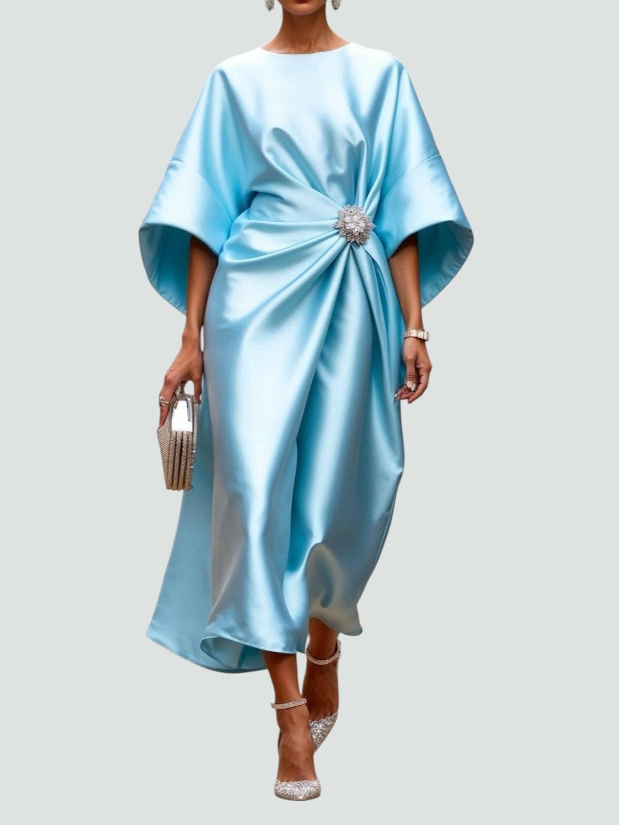 Ellery Canberra™ | Hailey - Elegant satin maxi dress