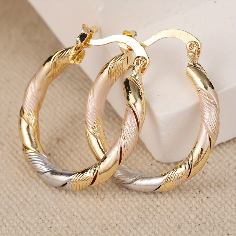 Ellery Canberra™ - Olivia | Vintage Round Hoop Earrings