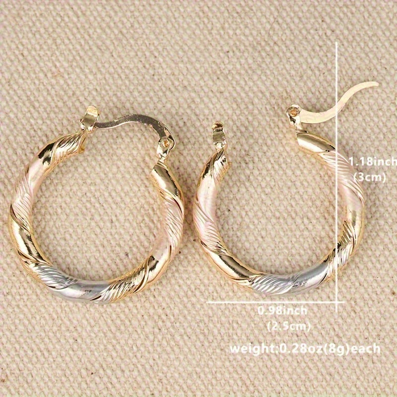Ellery Canberra™ - Olivia | Vintage Round Hoop Earrings