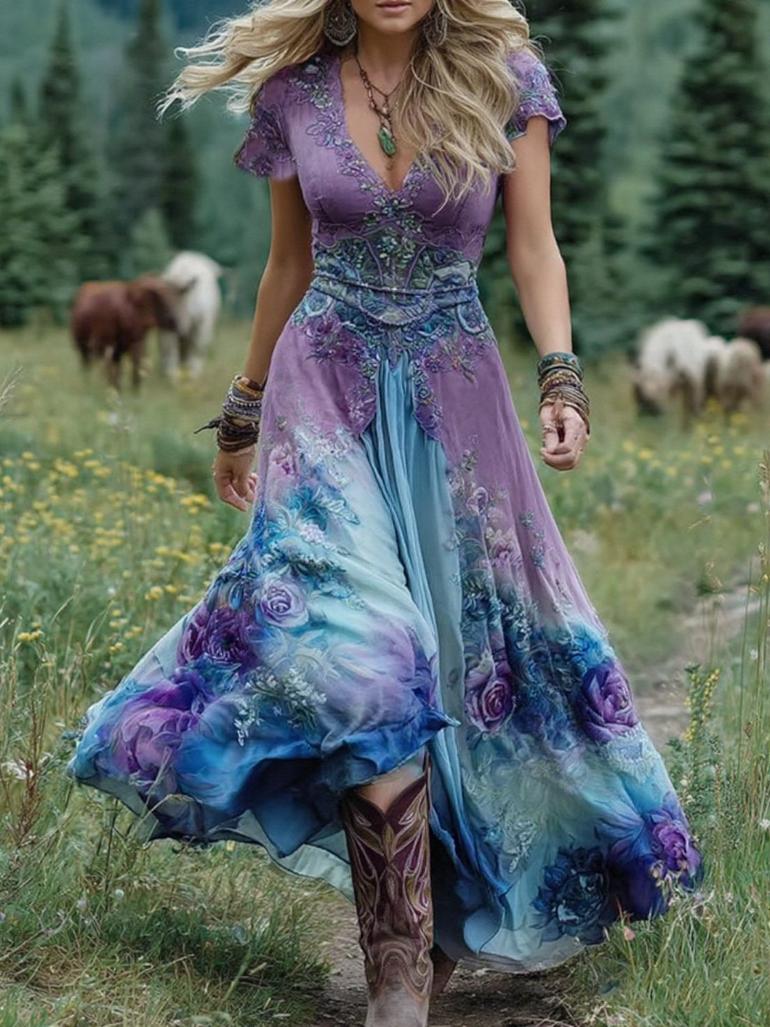 Ellery Canberra™ | Isla - Colorfull Maxi Dress