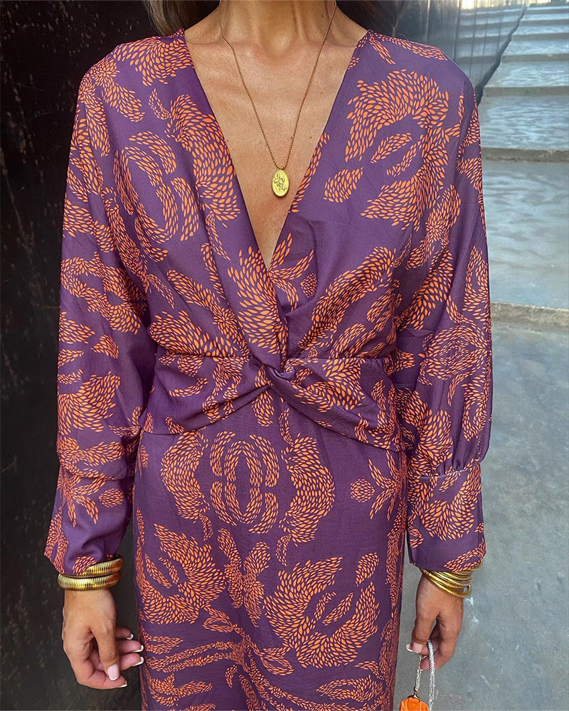 Ellery Canberra™ | Arielle - Boho Luxe Wrap Dress