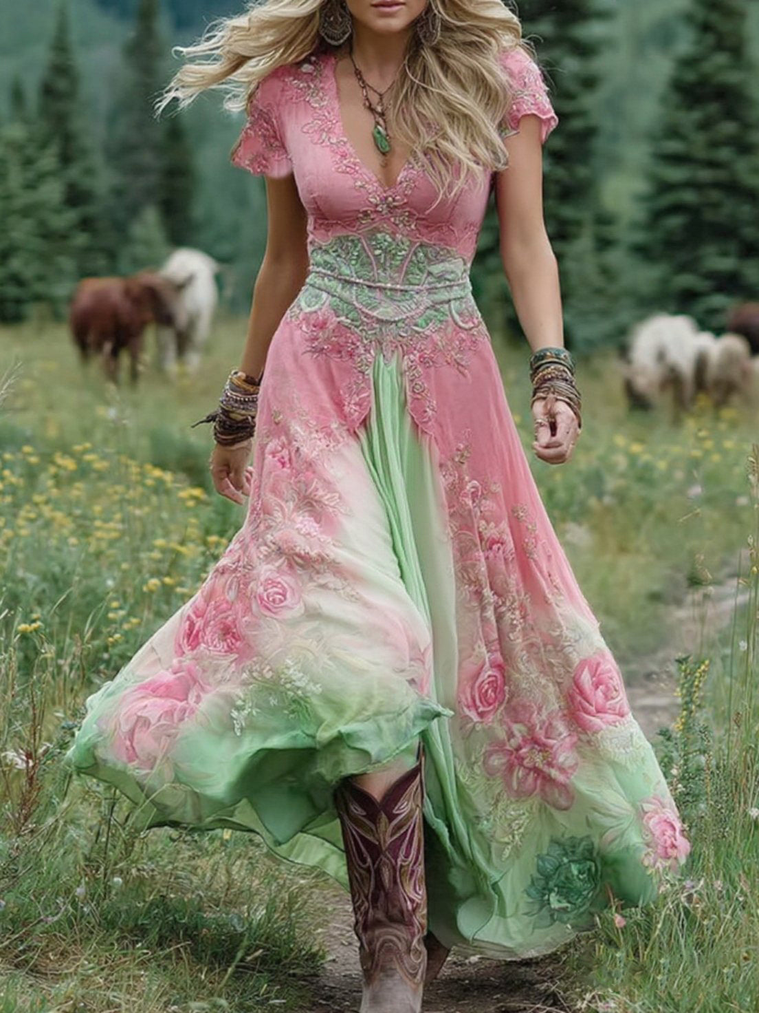 Ellery Canberra™ | Isla - Colorfull Maxi Dress