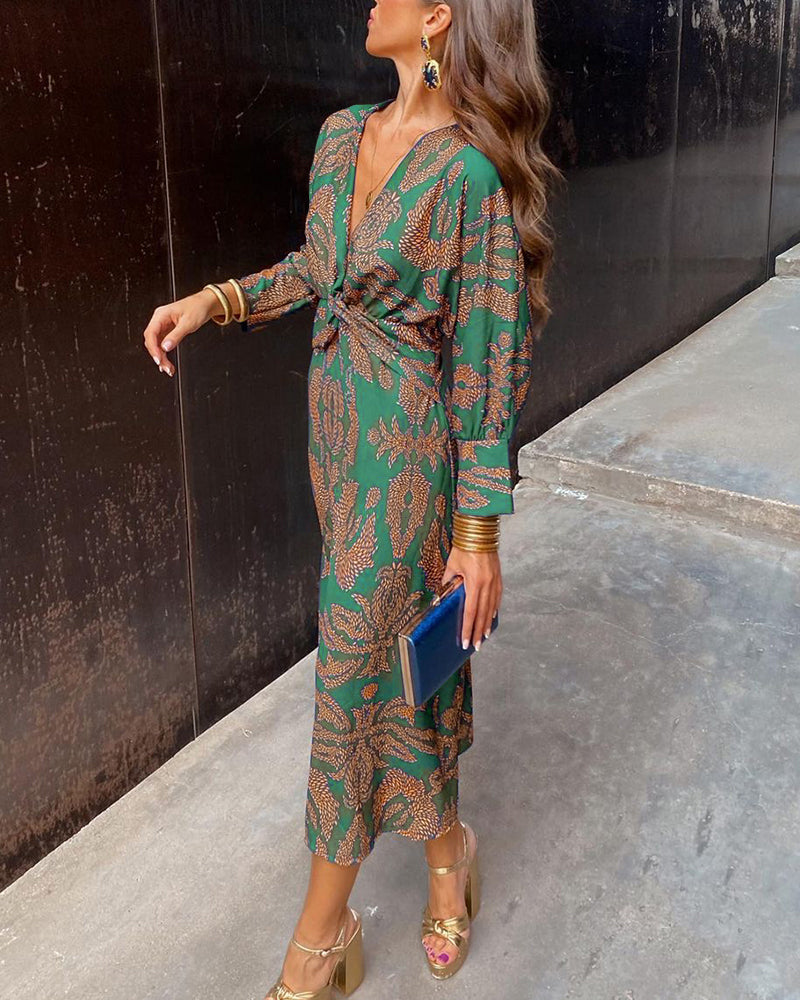 Ellery Canberra™ | Arielle - Boho Luxe Wrap Dress