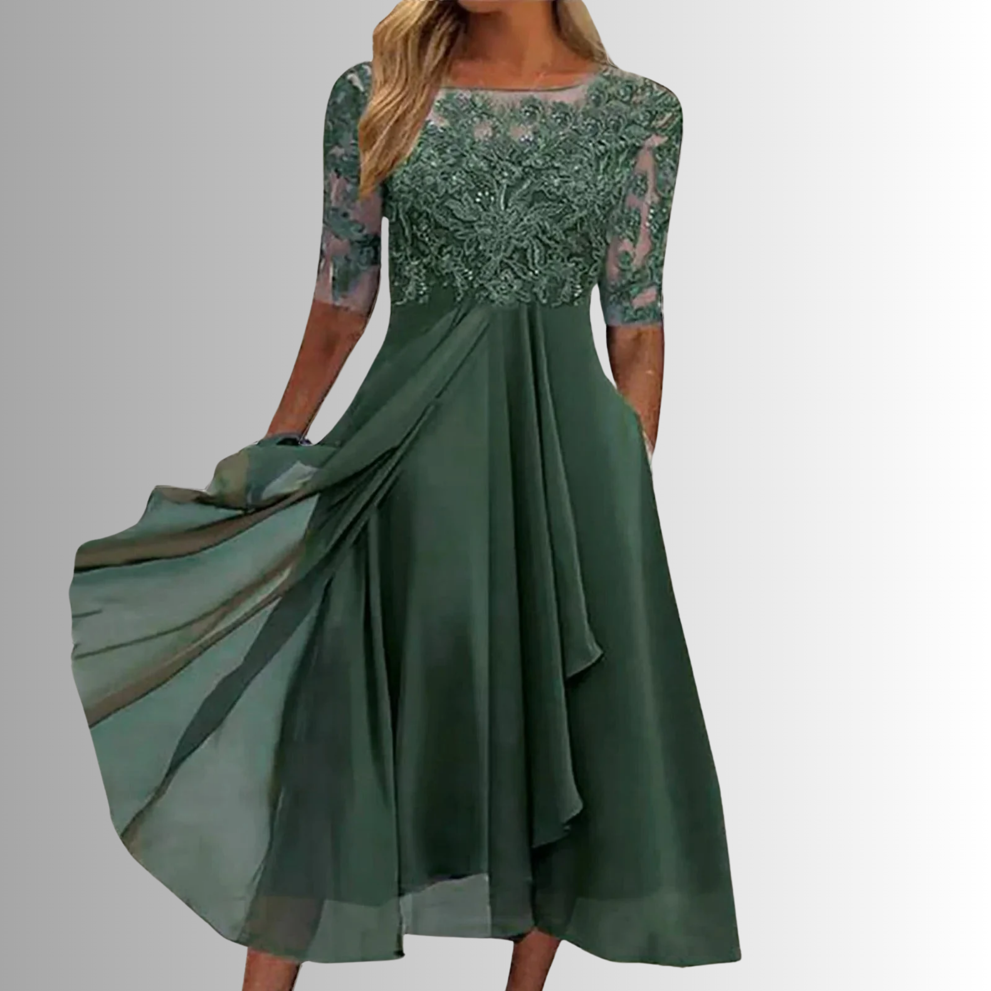Ellery Canberra™  | Rhonda™ - Elegant Lace Dress