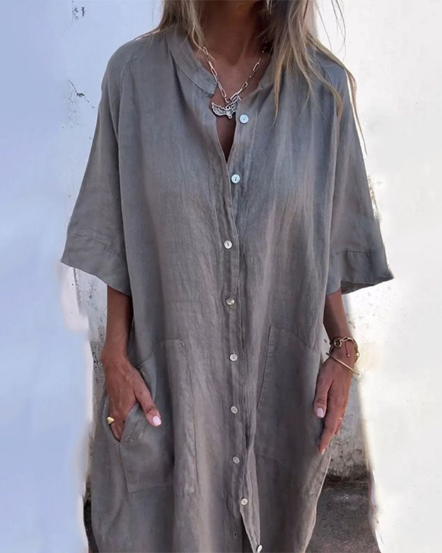 Ellery Canberra™ | Alva - Ibiza-Inspired Shirt Dress
