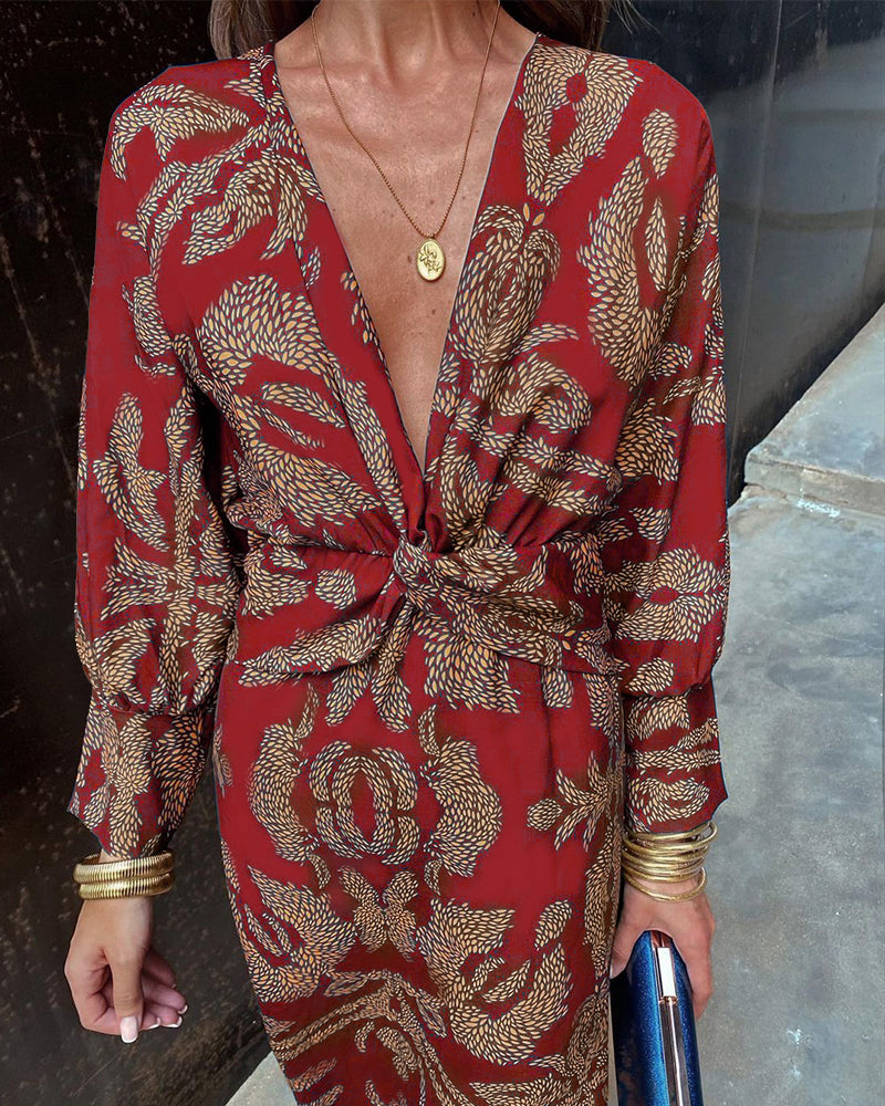 Ellery Canberra™ | Arielle - Boho Luxe Wrap Dress