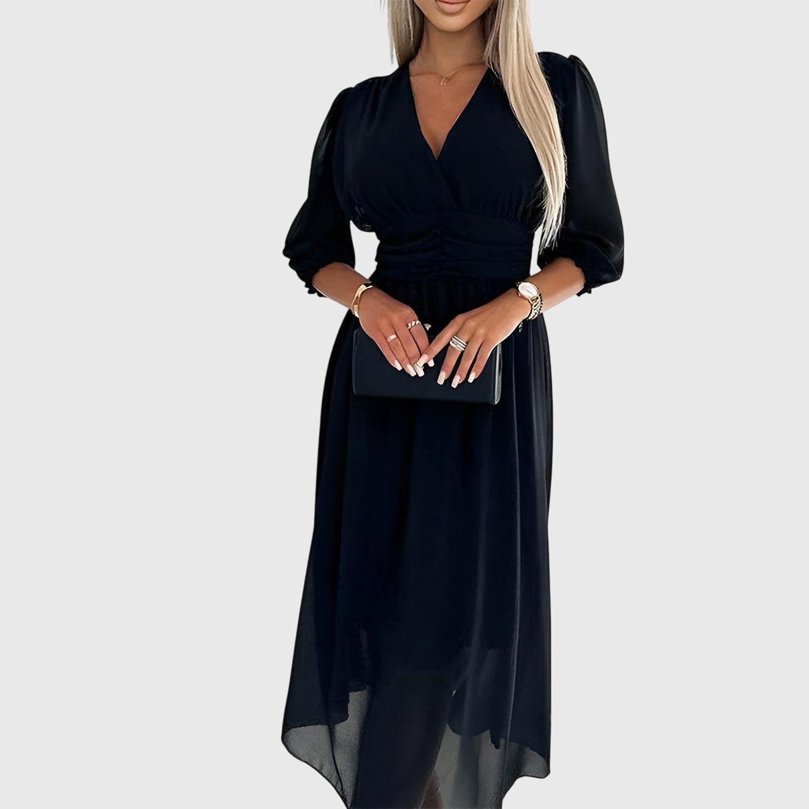 Ellery Canberra™ | Chloe™ - Lightweight Silky Chiffon Dress