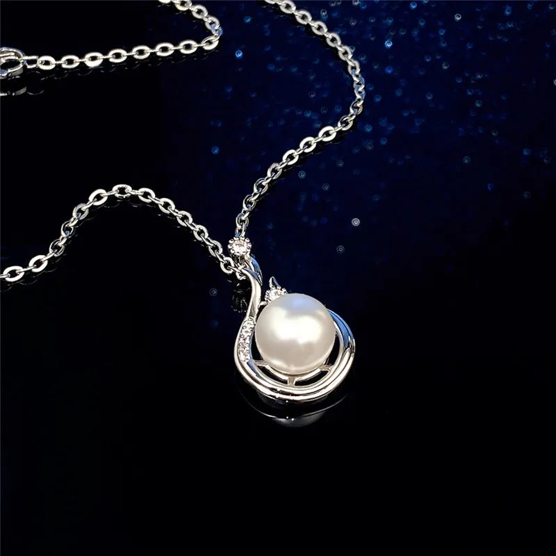 Ellery Canberra™ - Cana | Natural Cubic Pearl Necklace
