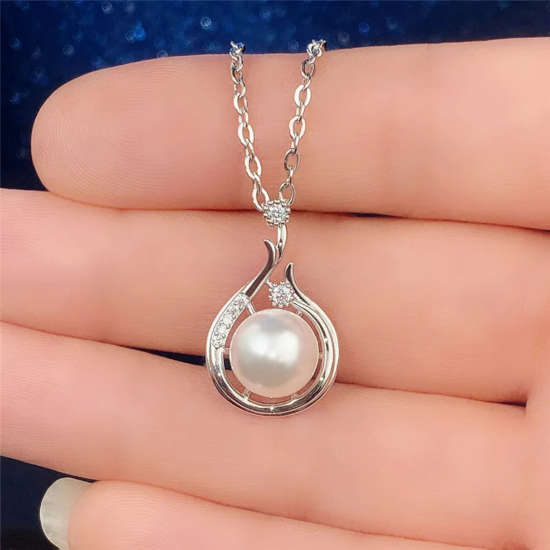 Ellery Canberra™ - Cana | Natural Cubic Pearl Necklace