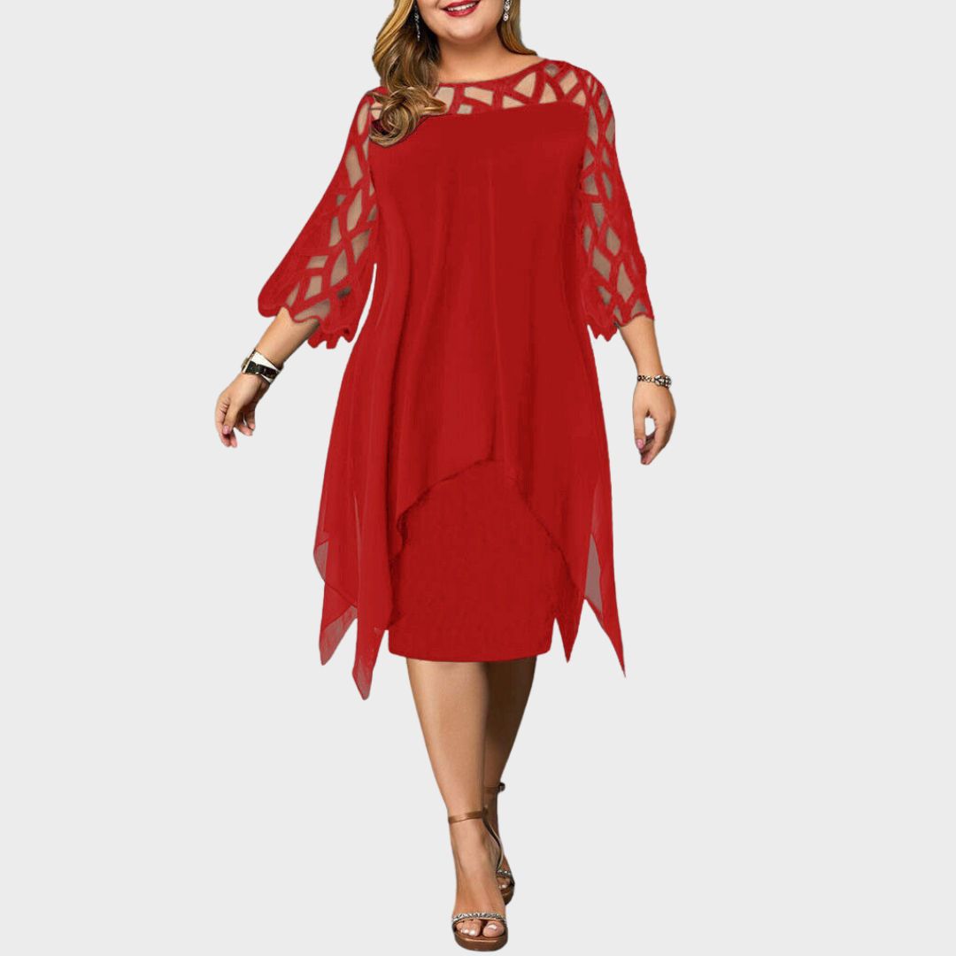 Ellery Canberra™ | Jamie - Chic Plus Size Midi Dress