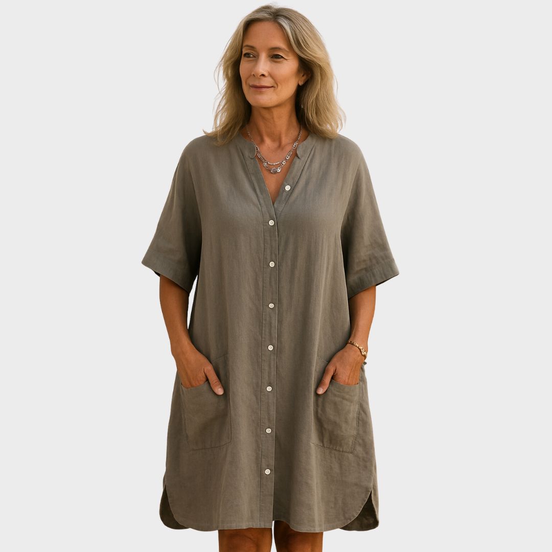 Ellery Canberra™ | Alva - Ibiza-Inspired Shirt Dress