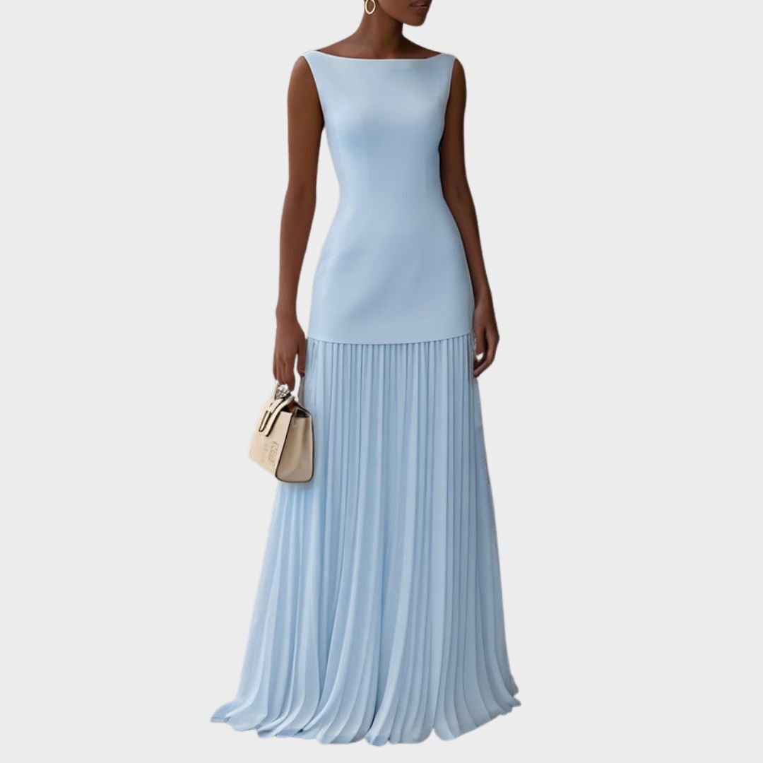 Ellery Canberra™ | Vivienne - Sleeveless Dress With Flowing Pleats