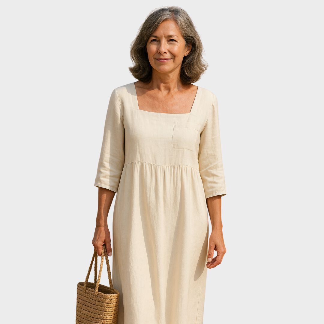 Ellery Canberra™ | Lunelle – Casual linen dress
