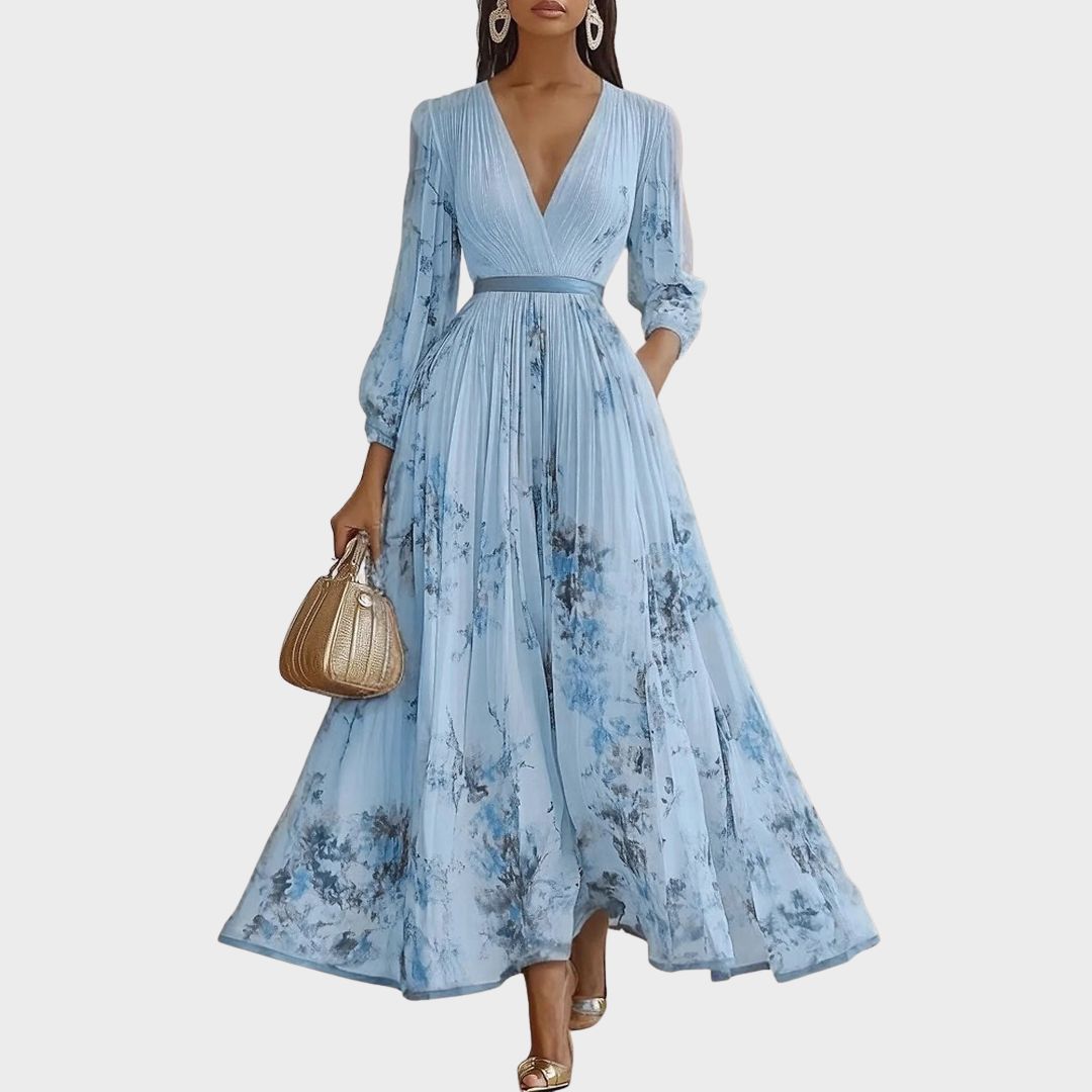 Ellery Canberra™ | Milano - Elegant Pleated Maxi Dress