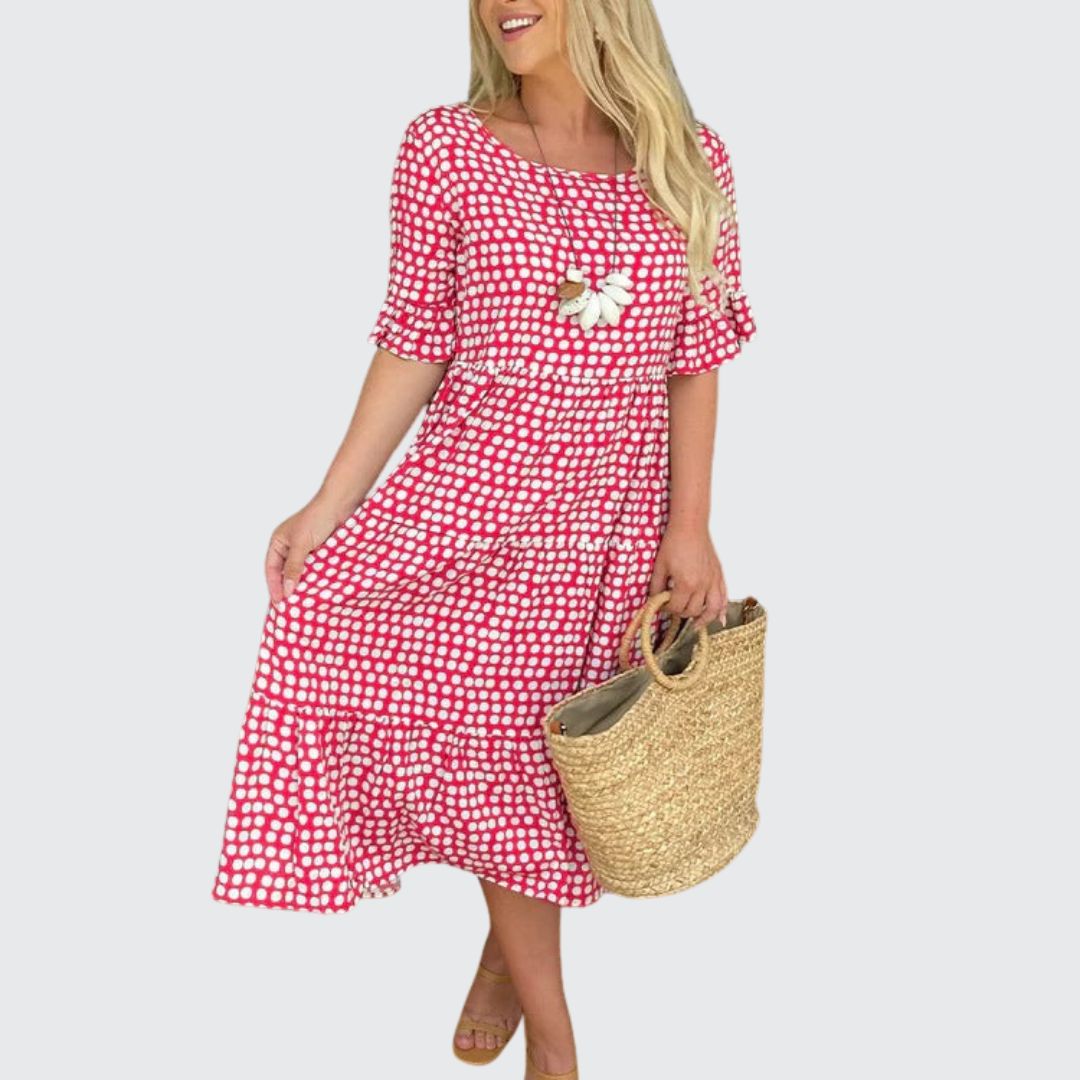 Ellery Canberra™ | Caroline - Relaxed Tiered Midi Dress