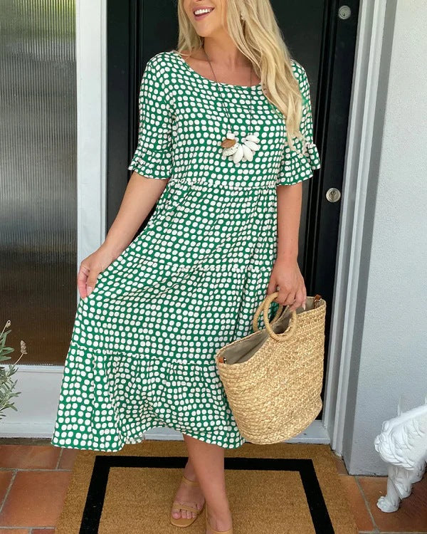 Ellery Canberra™ | Caroline - Relaxed Tiered Midi Dress