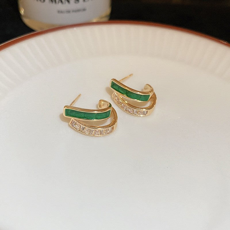 Ellery Canberra™ - Maeve | Earrings Emerald