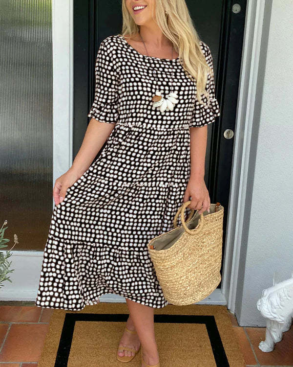 Ellery Canberra™ | Caroline - Relaxed Tiered Midi Dress