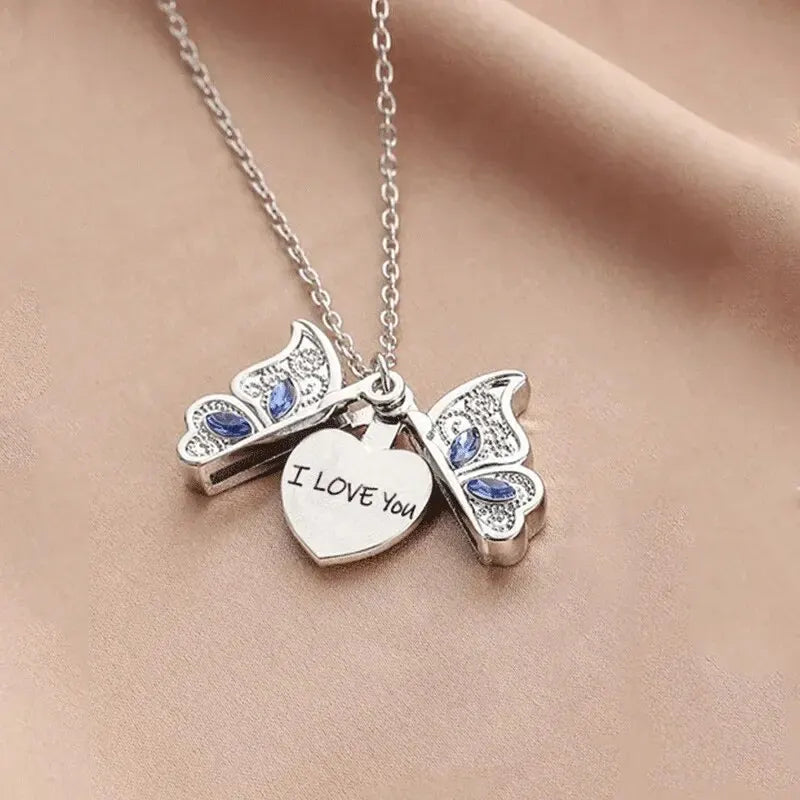 Ellery Canberra™ - Abby | Butterfly Necklace With Engravings