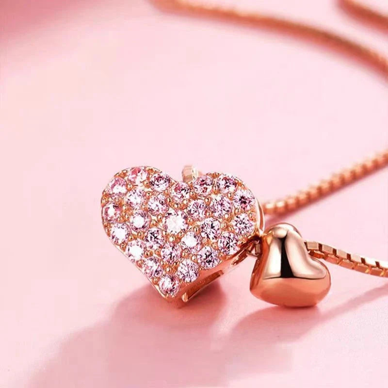 Ellery Canberra™ - Keli | Silver Heart Pennant Necklace