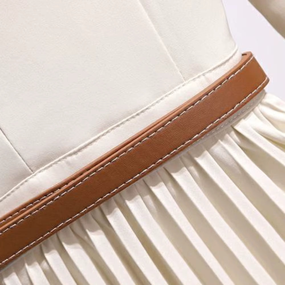 Ellery Canberra™ | Rosy - Pleated Belted Blazer Dress