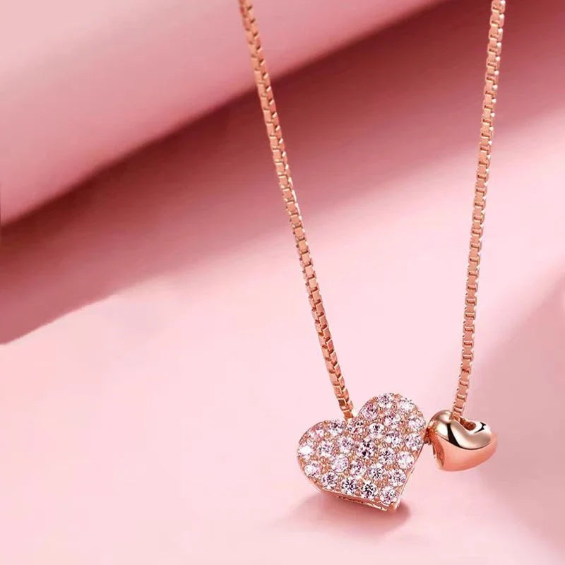 Ellery Canberra™ - Keli | Silver Heart Pennant Necklace