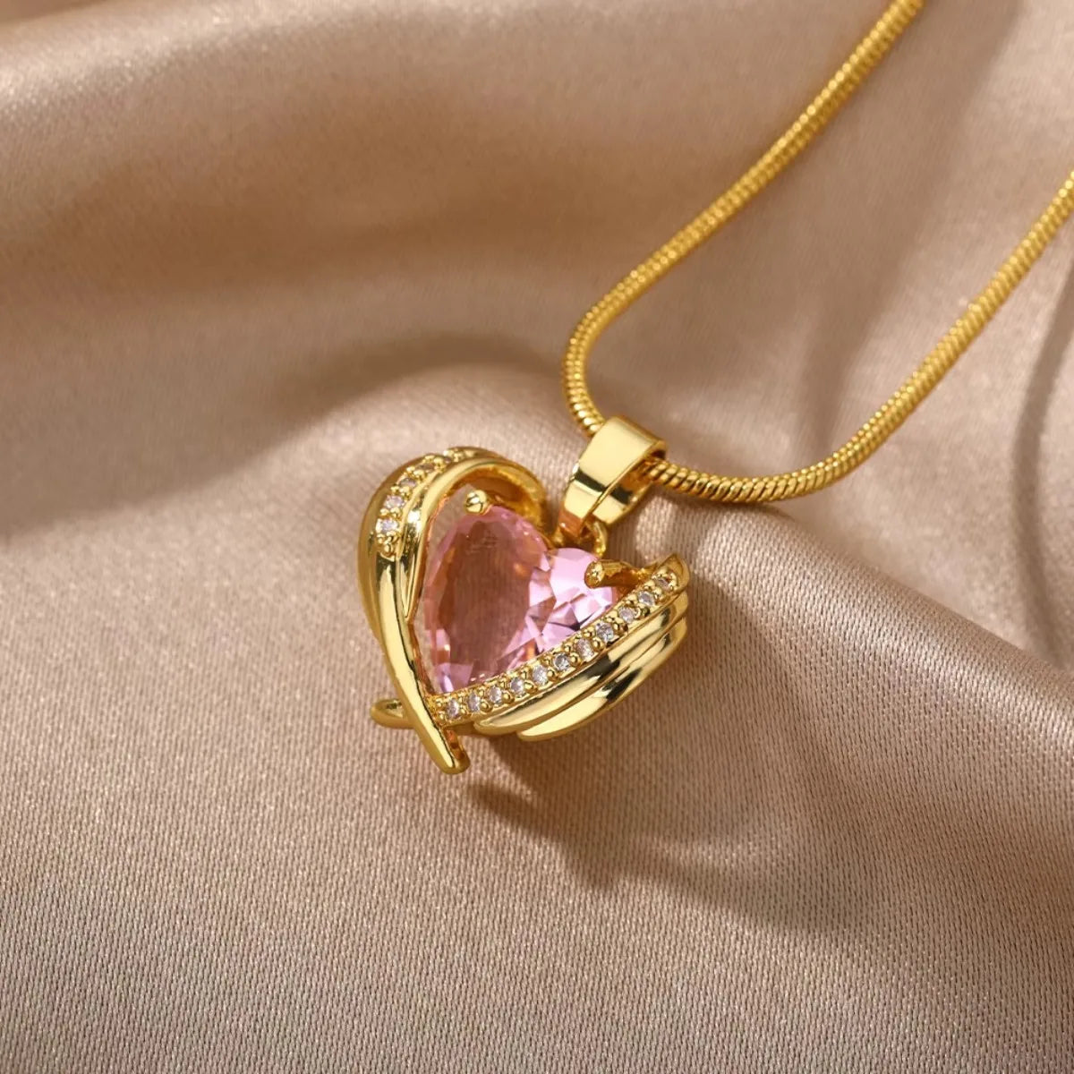 Ellery Canberra™ - Addie | Bohemia Pink Cubic Zirconia Necklace