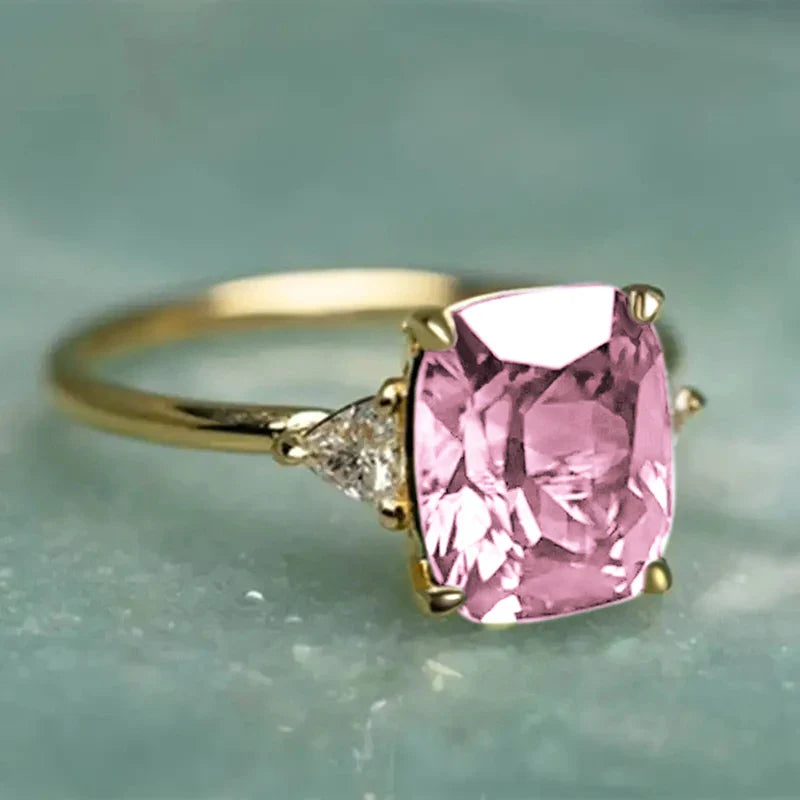 Ellery Canberra™ - Luck | Green Zirconia Ring in Gold