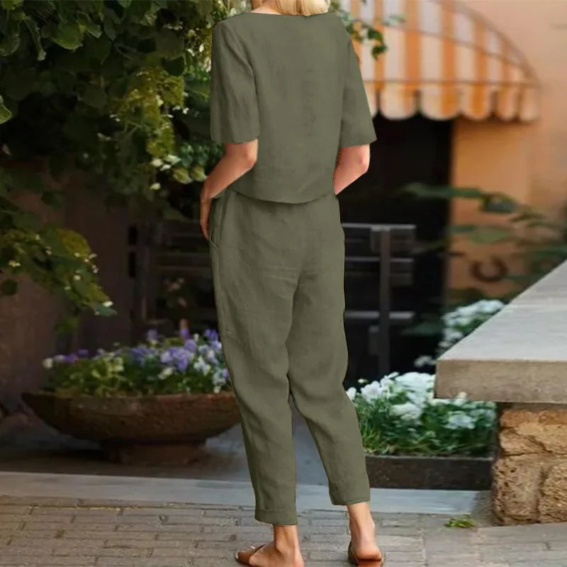 Ellery Canberra Odessa | Comfortable Linen Jumpsuit