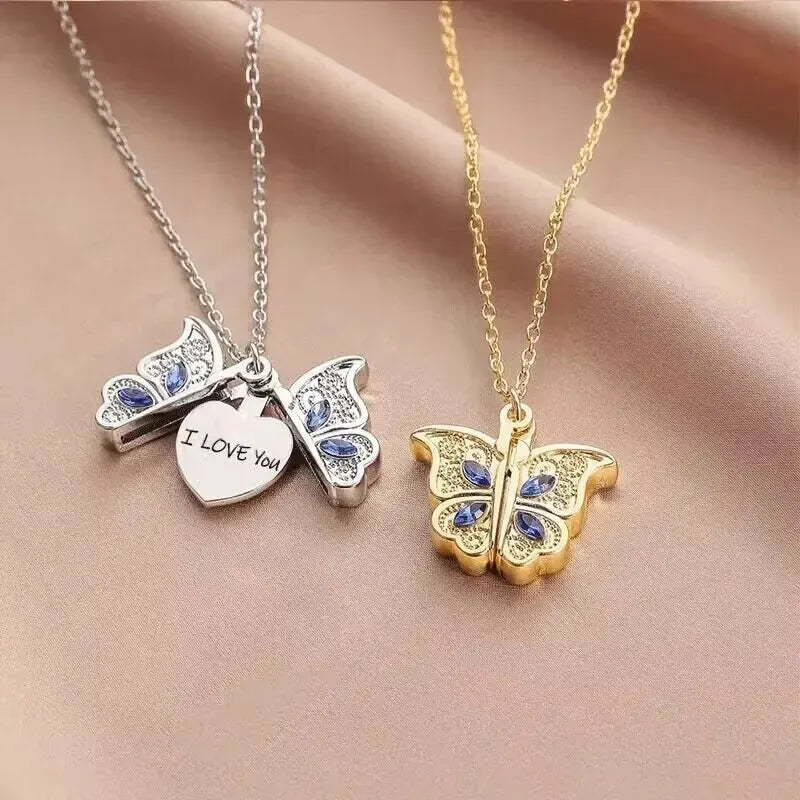 Ellery Canberra™ - Abby | Butterfly Necklace With Engravings