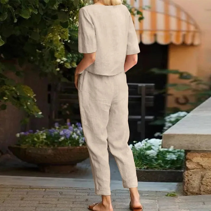 Ellery Canberra Odessa | Comfortable Linen Jumpsuit