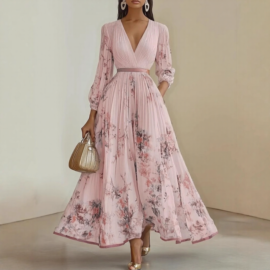 Ellery Canberra™ | Milano - Elegant Pleated Maxi Dress