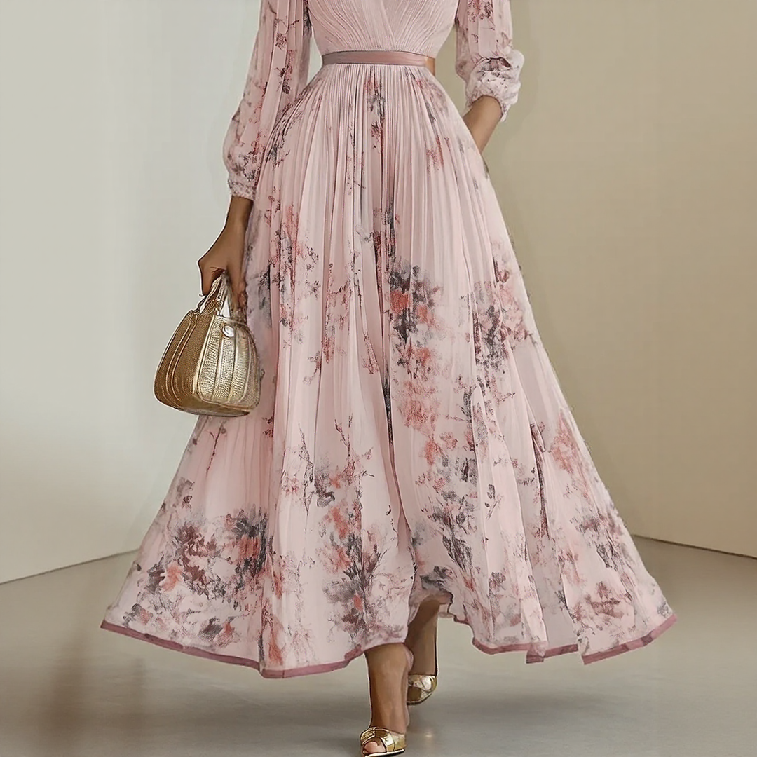 Ellery Canberra™ | Milano - Elegant Pleated Maxi Dress