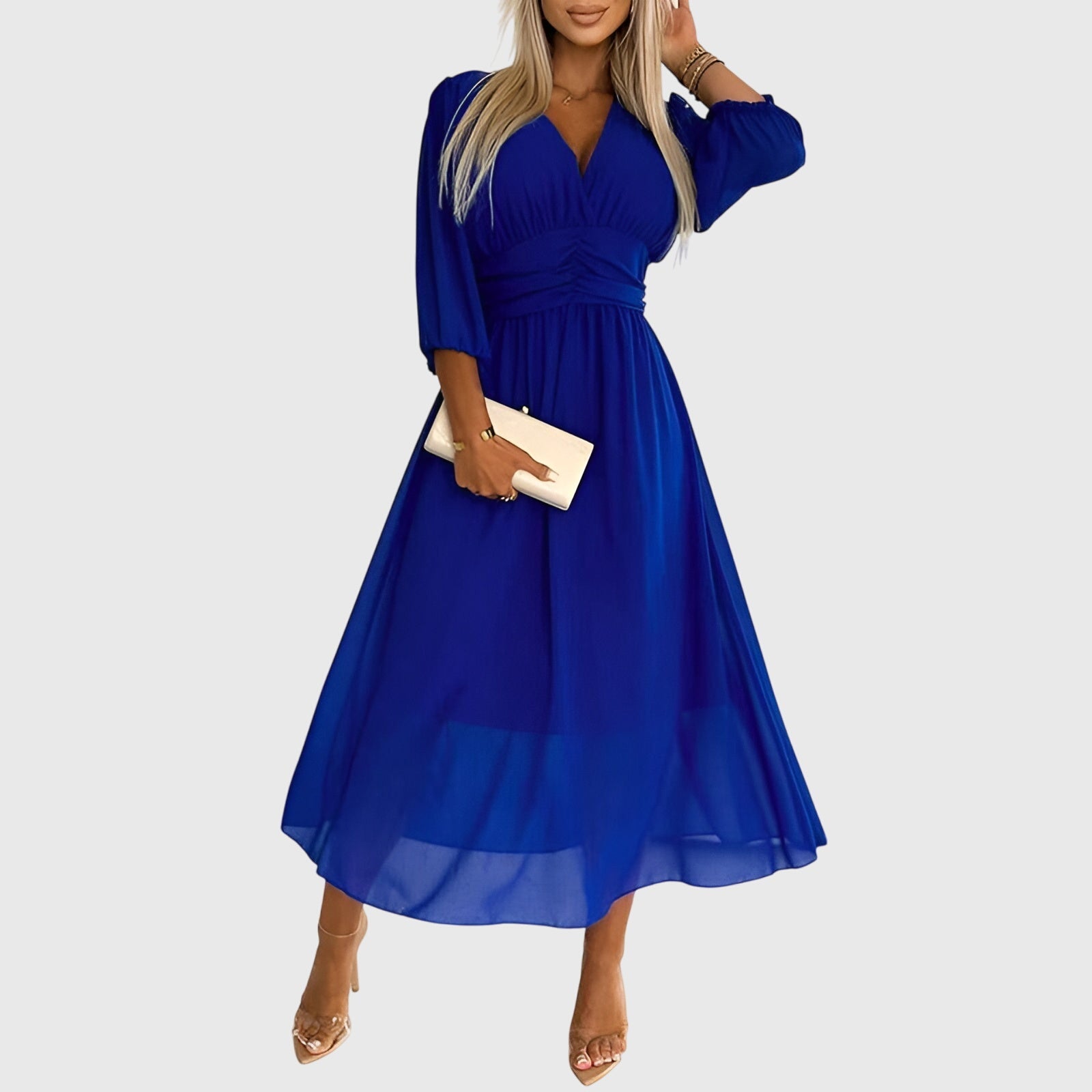 Ellery Canberra™ | Chloe™ - Lightweight Silky Chiffon Dress