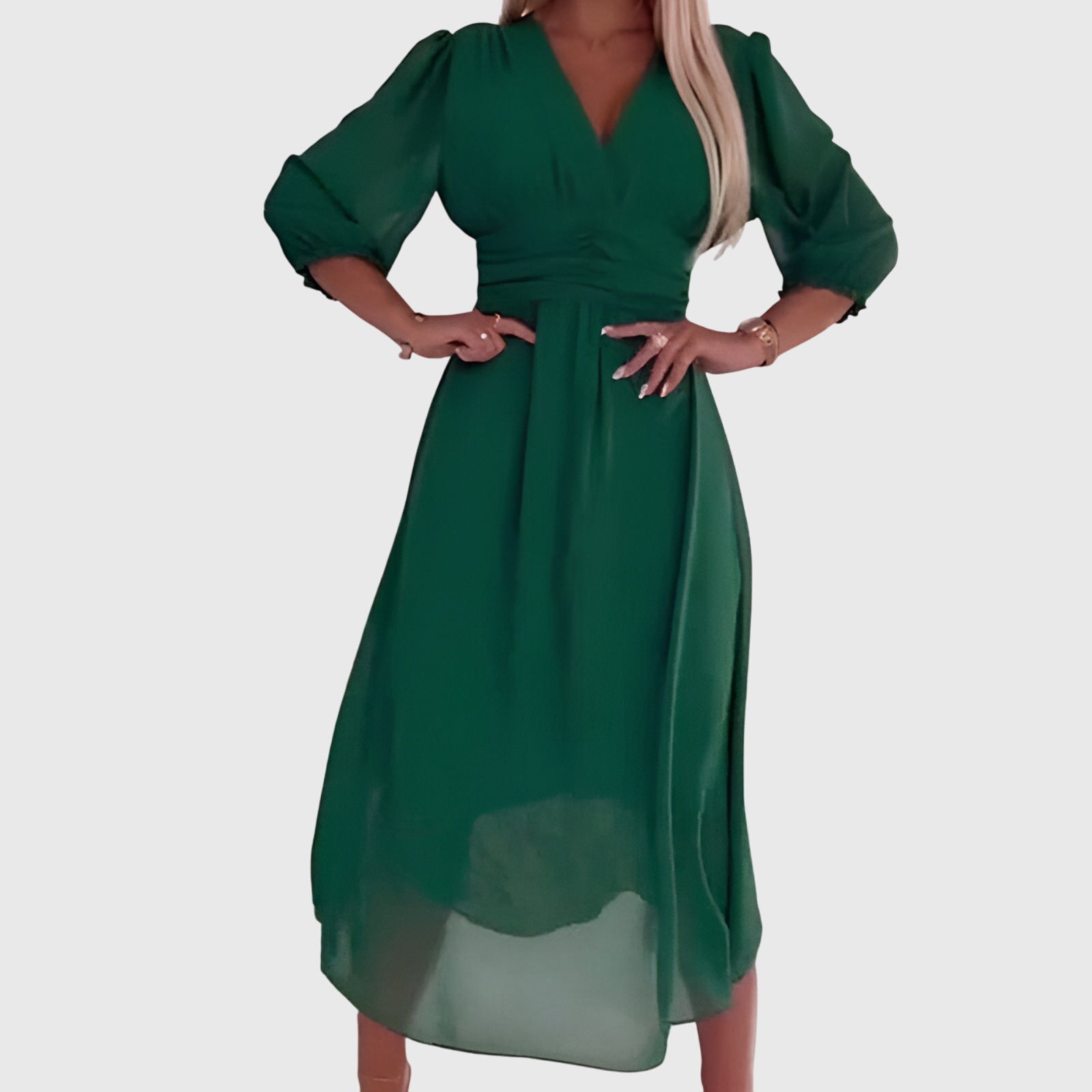 Ellery Canberra™ | Chloe™ - Lightweight Silky Chiffon Dress