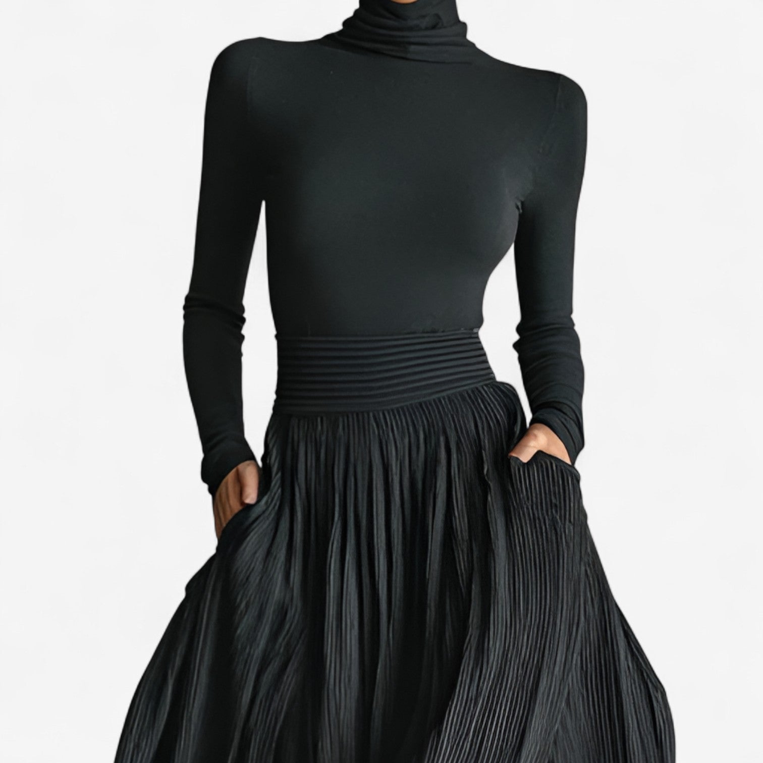 Ellery Canberra™  | Aline - High Waist Maxi Skirt Plus Shirt
