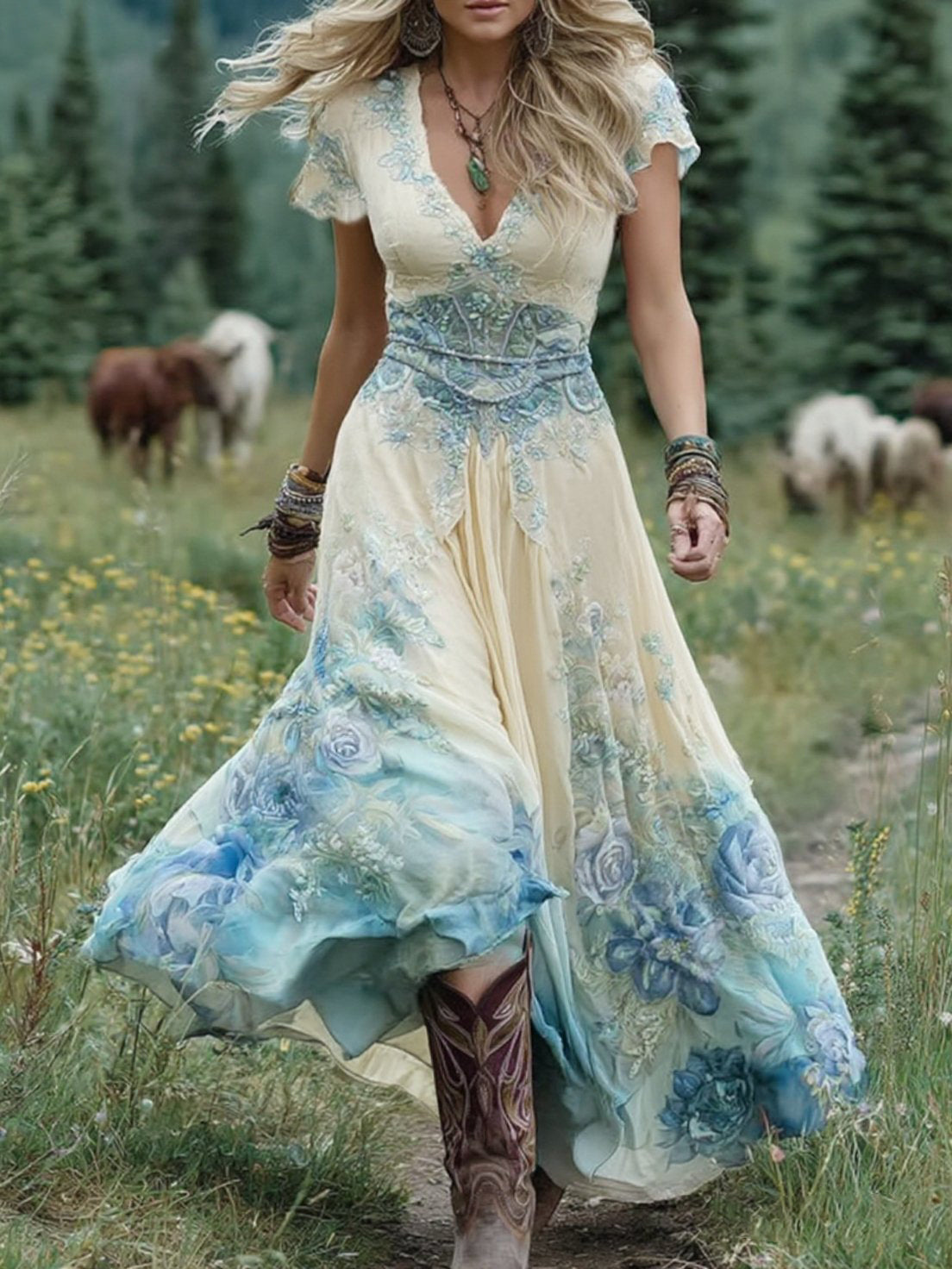 Ellery Canberra™ | Isla - Colorfull Maxi Dress