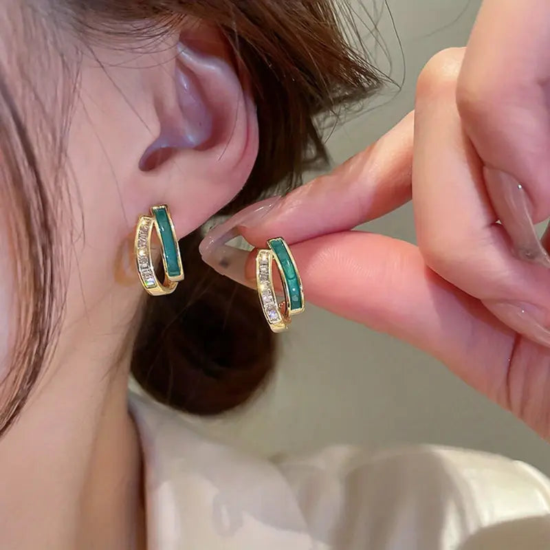 Ellery Canberra™ - Maeve | Earrings Emerald