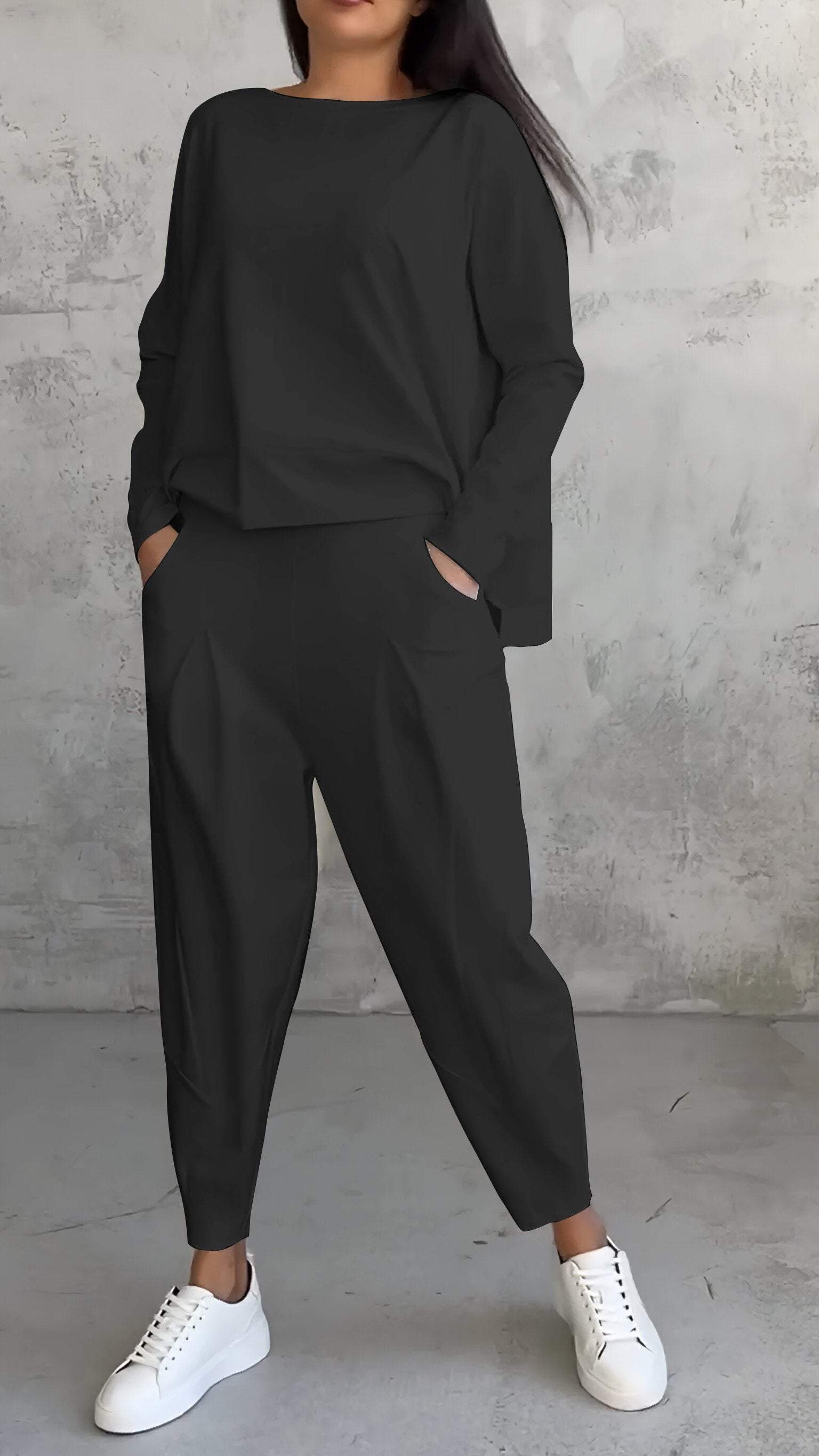 Ellery Canberra™ | Sarah - Long Sleeve Top & Pants Set
