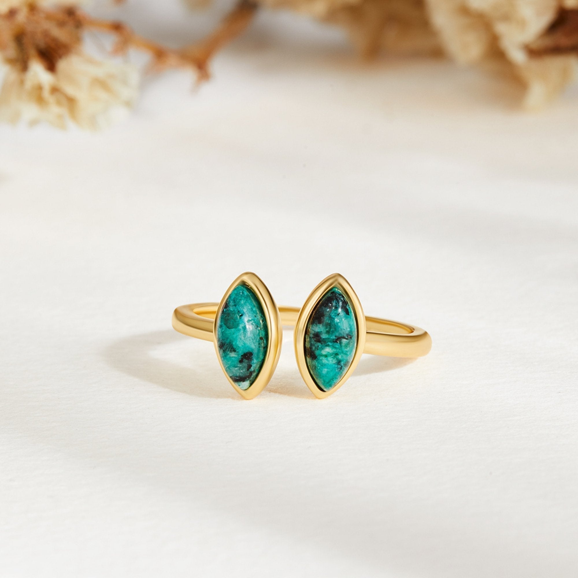 Ellery Canberra™ - Chrystal | Luxury Green Wrap Ring