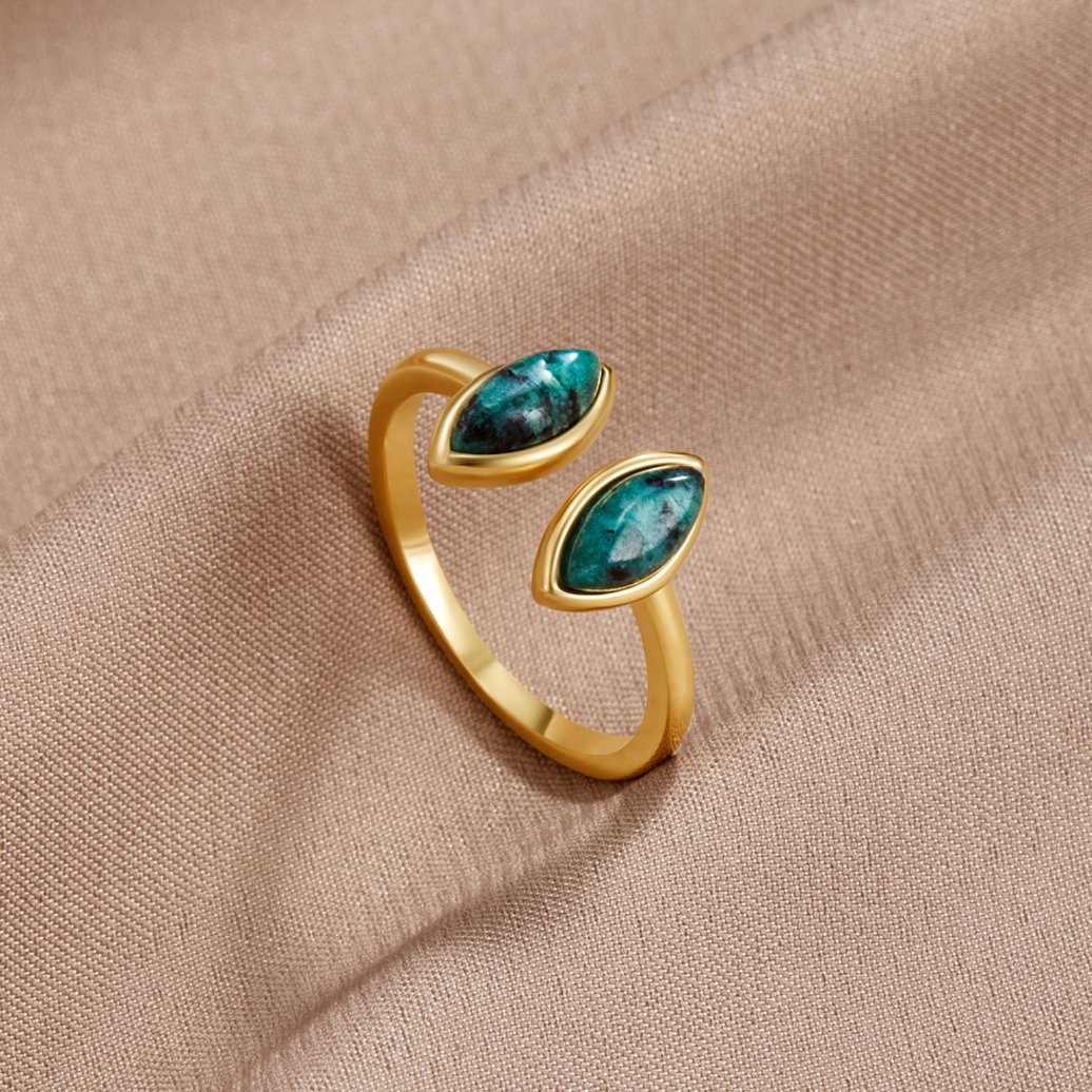 Ellery Canberra™ - Chrystal | Luxury Green Wrap Ring