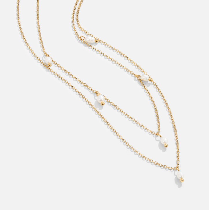 Ellery Canberra™ - Kay | Pearl Drop Layered Necklace