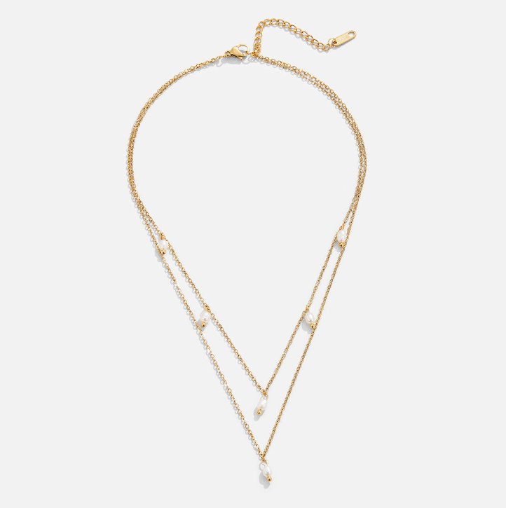 Ellery Canberra™ - Kay | Pearl Drop Layered Necklace