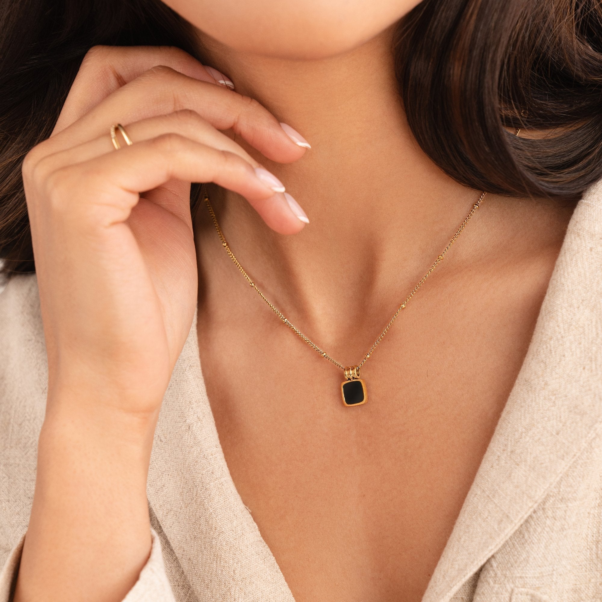 Ellery Canberra™ - Kinsley | Midnight Chic Necklace