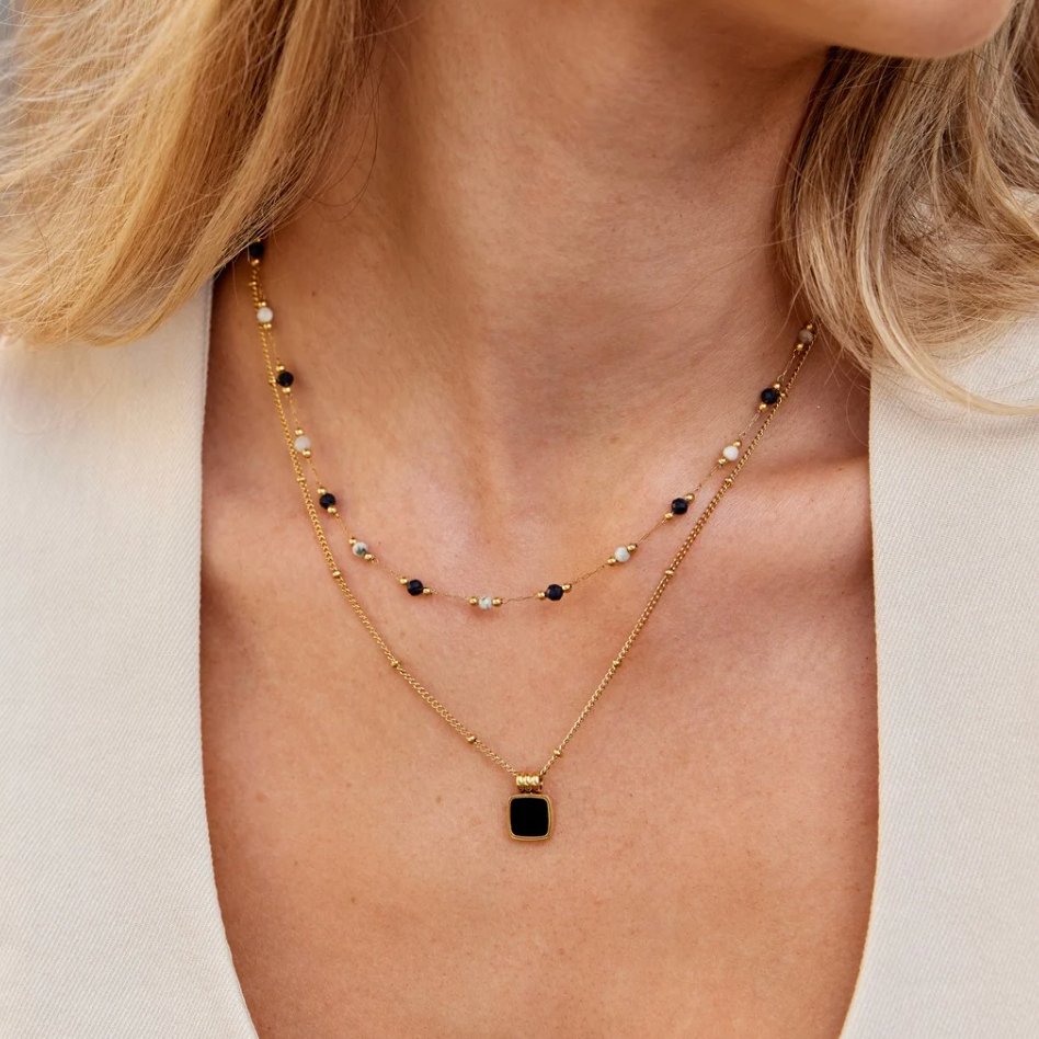 Ellery Canberra™ - Kinsley | Midnight Chic Necklace