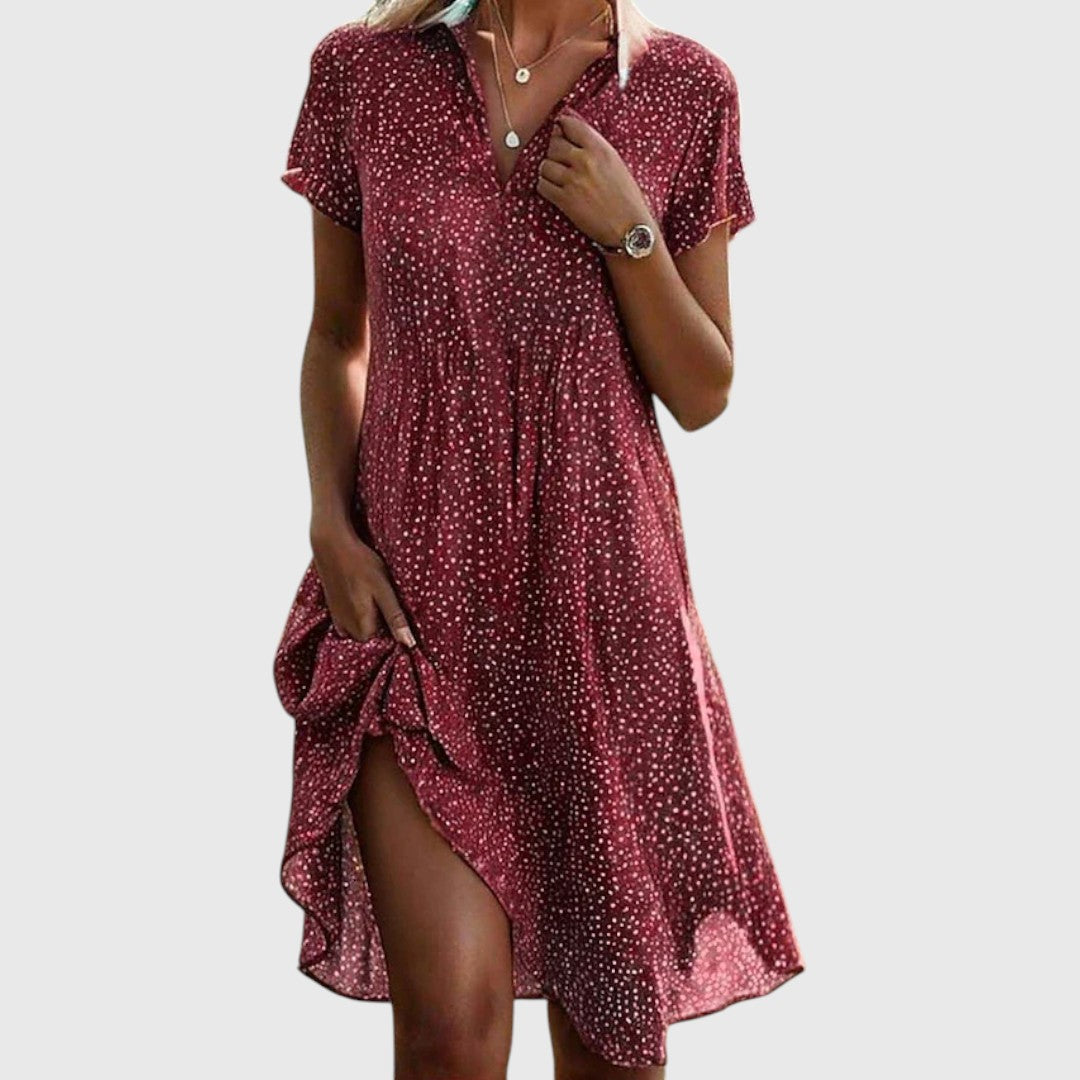 Ellery Canberra™ | Mary - Short Sleeve Midi Dress