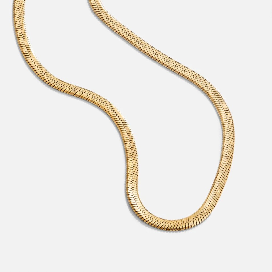Ellery Canberra™ - Tatum | Snake Chain Gold Necklace